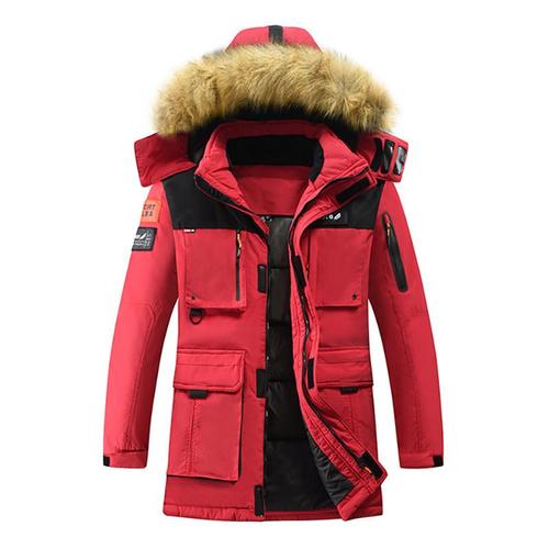 Parka Fourrure Rouge Homme Les meilleures offres et bons plans 2024